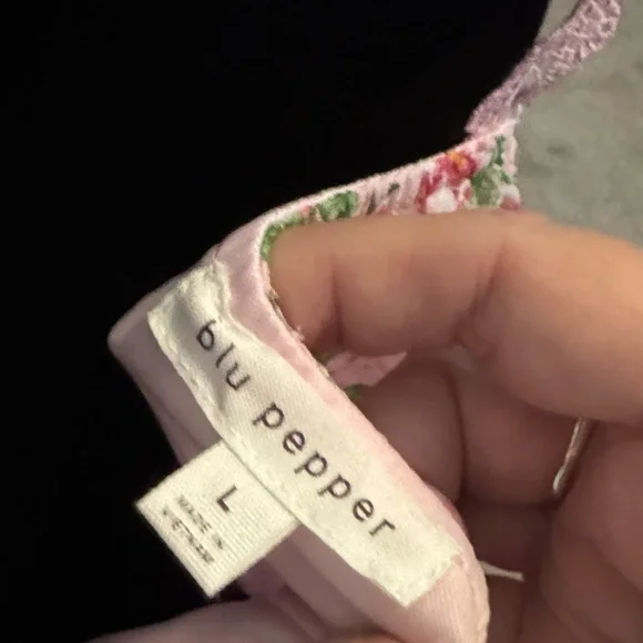 Blu Pepper Pink Floral Maxi Dress - Picture 8 of 8